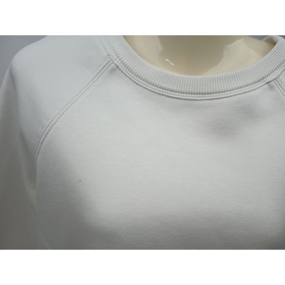 Chanel Women's Cream Cotton Gold CC Button Sweater Size 36 FR P55397K07252 - Picture 3 of 8